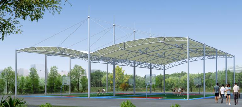 膜结构景观的维护保养要点