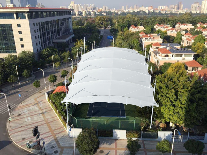 PVDF膜布在膜结构建筑中的作用