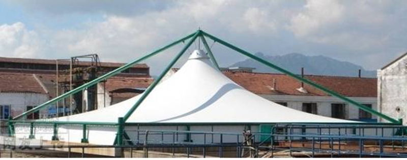 商业街膜结构 膜结构看台张力大小理论