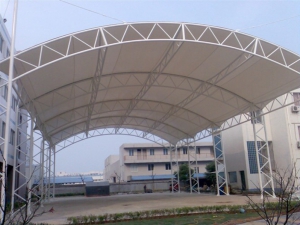 膜结构遮阳棚
