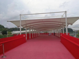 膜结构景观遮阳棚