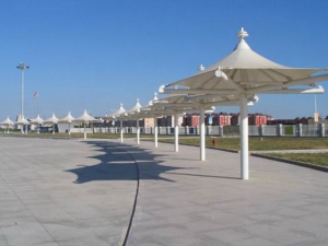 膜结构景观遮阳棚