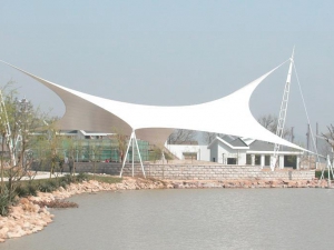 膜结构景观遮阳棚