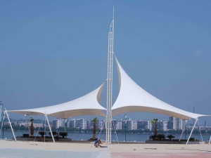 膜结构景观遮阳棚