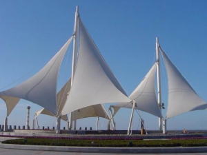 膜结构景观遮阳棚