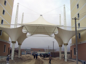 膜结构出入口 膜结构出入口