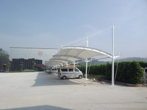 膜结构车棚